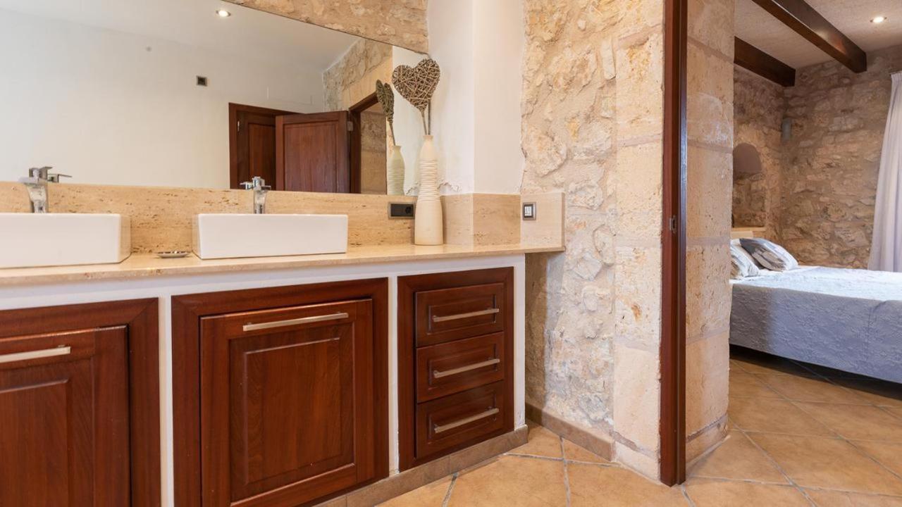 Agroturismo Son Calo Villa Petra  Bagian luar foto